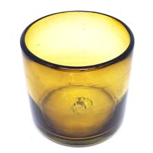 Solid Amber 12 oz Large DOF Glasses (set of 6)